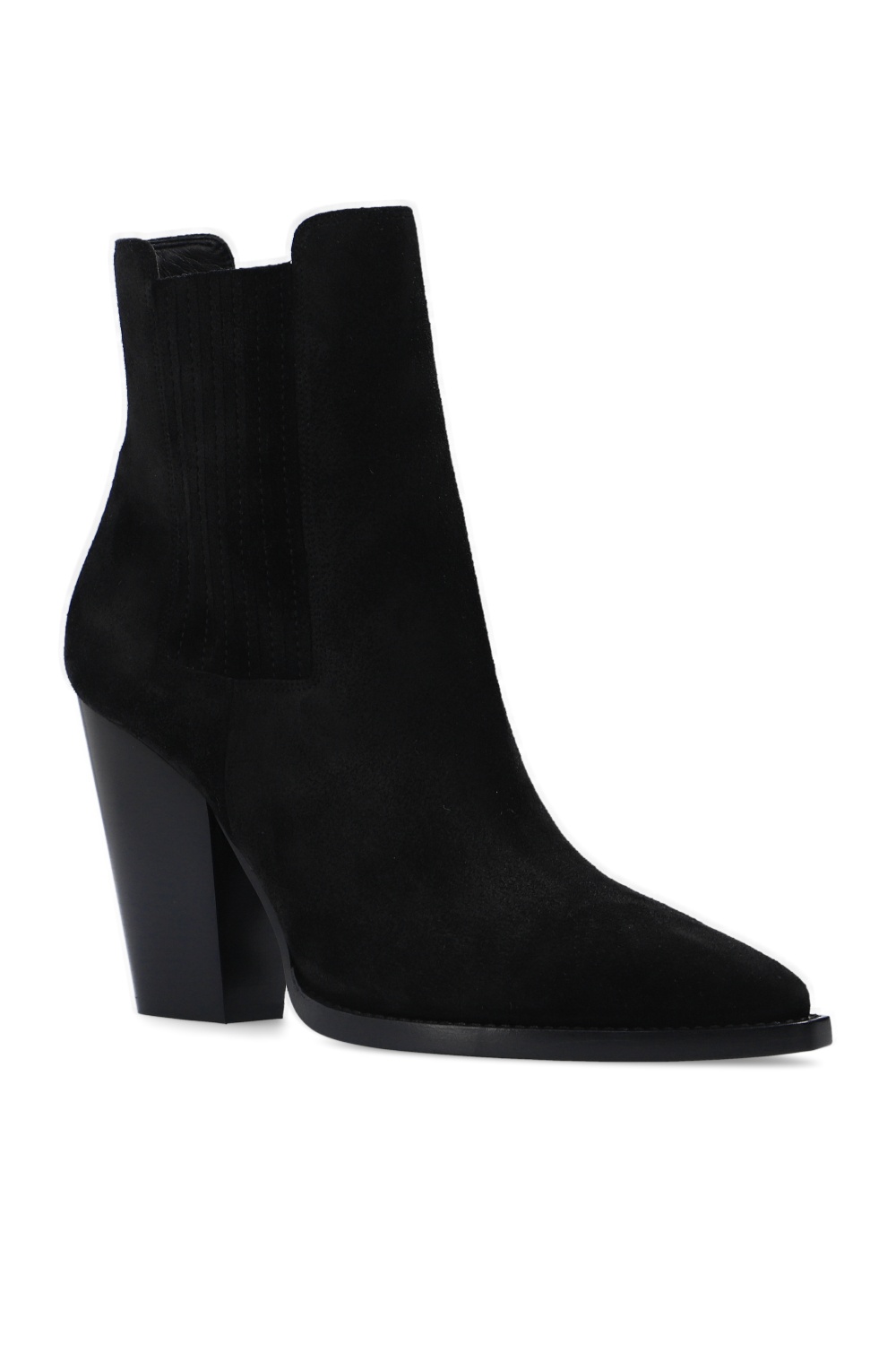 PochtaShops | Saint Laurent 'Theo' heeled ankle boots | Women's